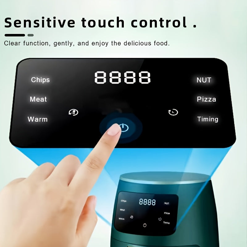 220V Европейский стандартный интеллектуальный электрический аэрогриль 4,5 л с низкой масляной емкостью