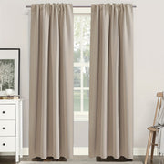Insulated Blackout Curtains for Bedroom Room Darkening Noise Reduction 1PC