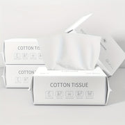 Toallas faciales desechables para la eliminación del maquillaje, cuidado de la piel, paquete de 50 o 100