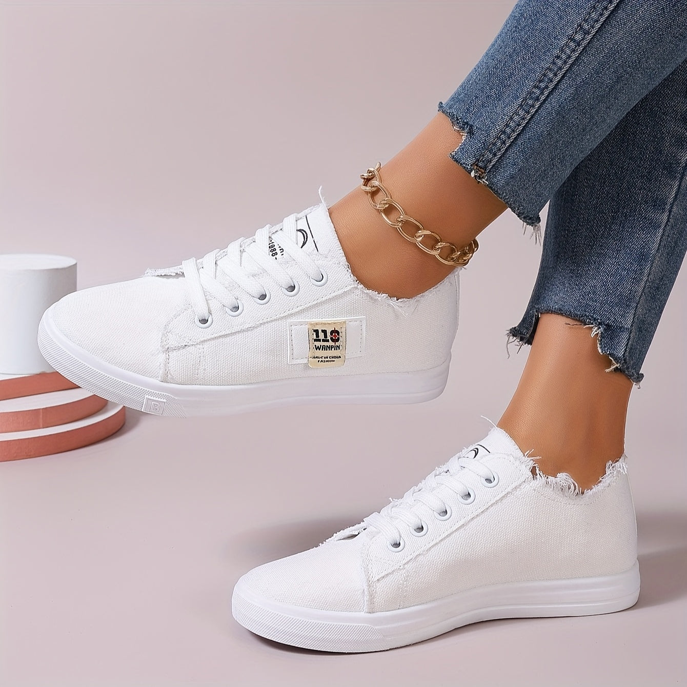 Women's Casual Sneakers Breathable Fabric All-Season Comfort