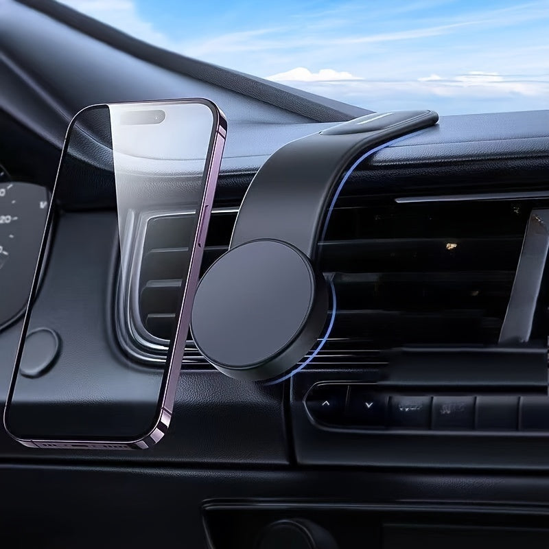 Car Phone Holder Magnetic Car Mount Navigation Phone Holder Instrument Panel Adjustable Lightweight