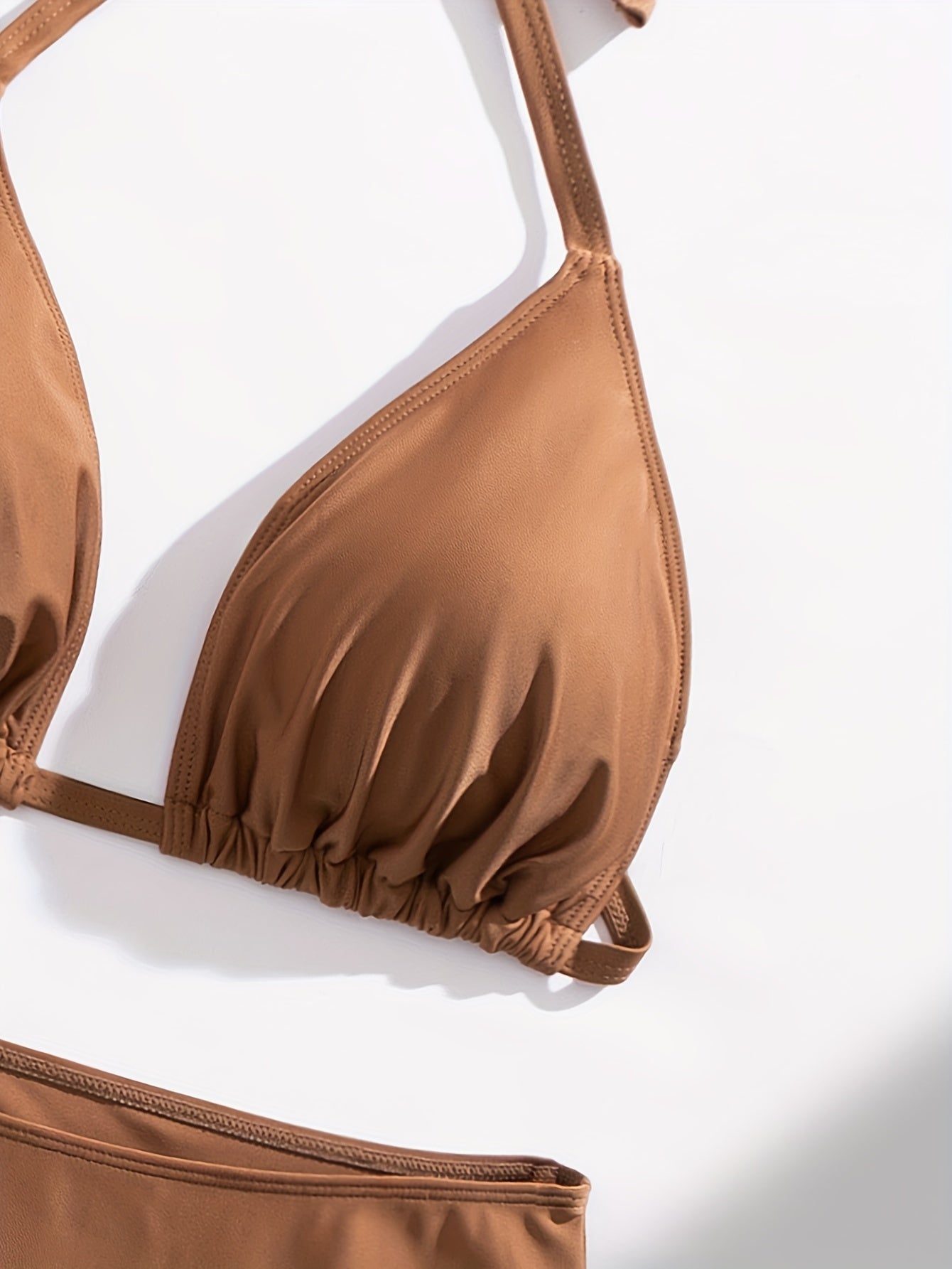 Monochrome Swimsuit Set for Women with Long Sleeve Cover-Up and Belted Skirt