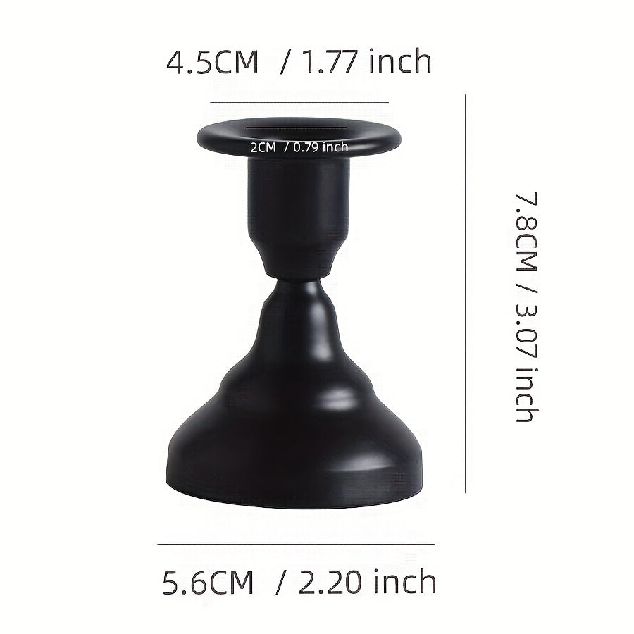 Metal Candle Holder for Romantic Dinners and Home Decor