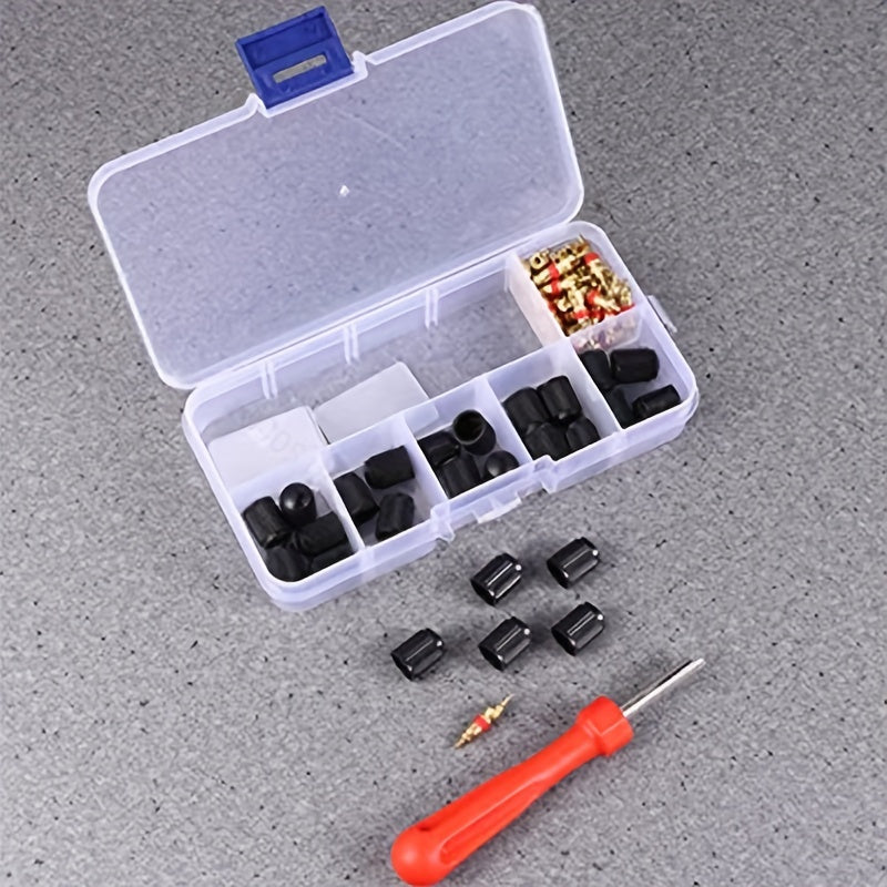 Automotive Tools 61Pcs Tire Wrenches Valve Covers Removal Kit