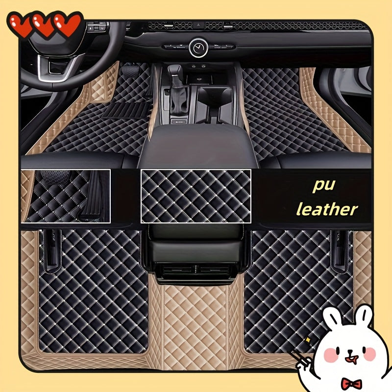 Rangli PU charmashiq avtomobil podalniki matolari sedan uchun suv o'tkazmaydigan changga qarshi chizishga qarshi qattiqlik