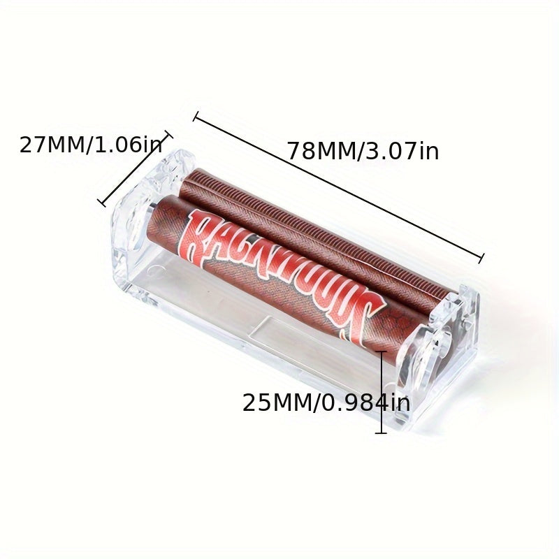 Household Manual Rolling Machine Portable Roller for Cigarettes and Wraps