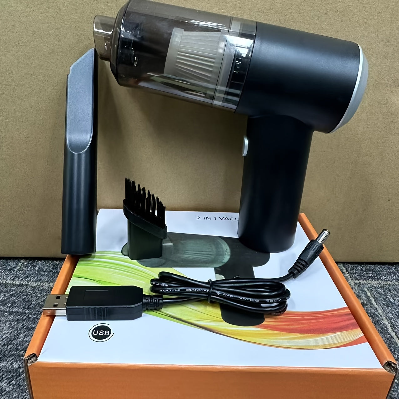 Portable Handheld Car Vacuum Cleaner Wet Dry Rechargeable