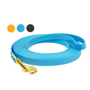 Waterproof Vinyl Dog Leash for Large, Medium, Small Dogs 10-50 Ft Training Outdoor