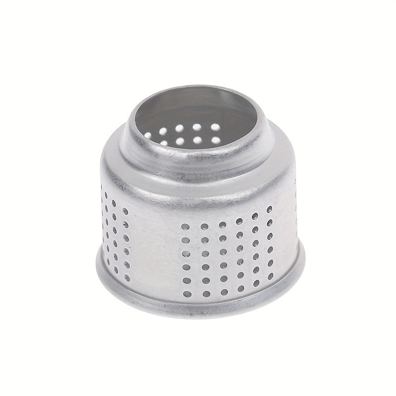 Aluminum Moka Pot Splash Valve Insert for Stovetop Coffee Maker with Metal Filter Basket