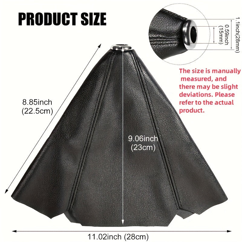 Universal faux charmli avtomobil shifteri uchun qopqoq, mexanik va avtomatik uzatmalar uchun