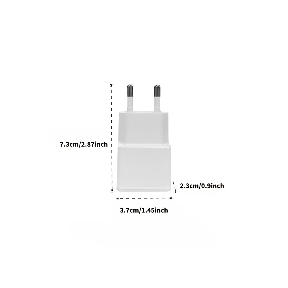 USB Wall Charger 10W EU Plug for Mobile Phones Compatible with Samsung Google LG HTC Huawei Moto