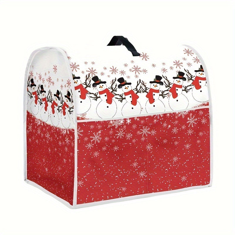 Christmas Kitchen Appliance Cover for Blender and Coffee Maker Dust Protector