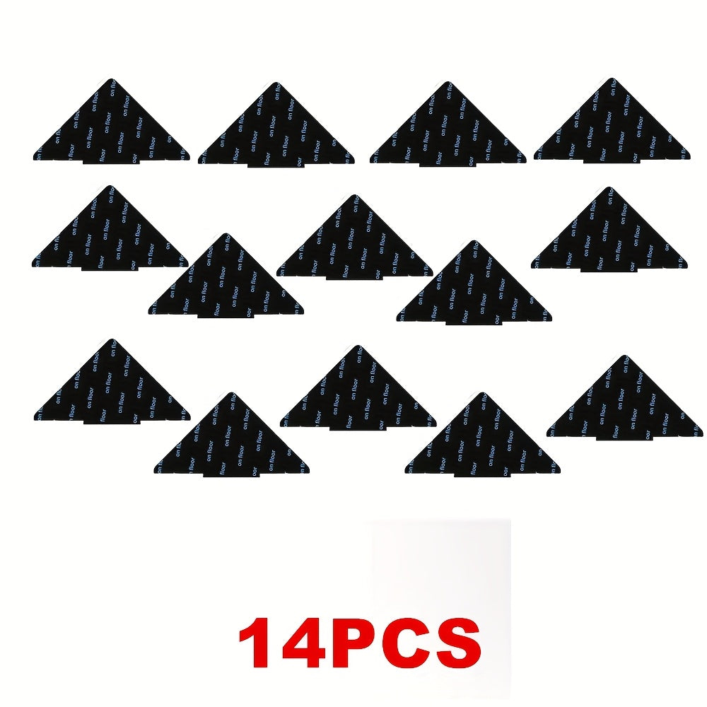 Carpet Non-slip Stickers Set of 6 14 28 Washable Anti Curling Rug Tape Pads