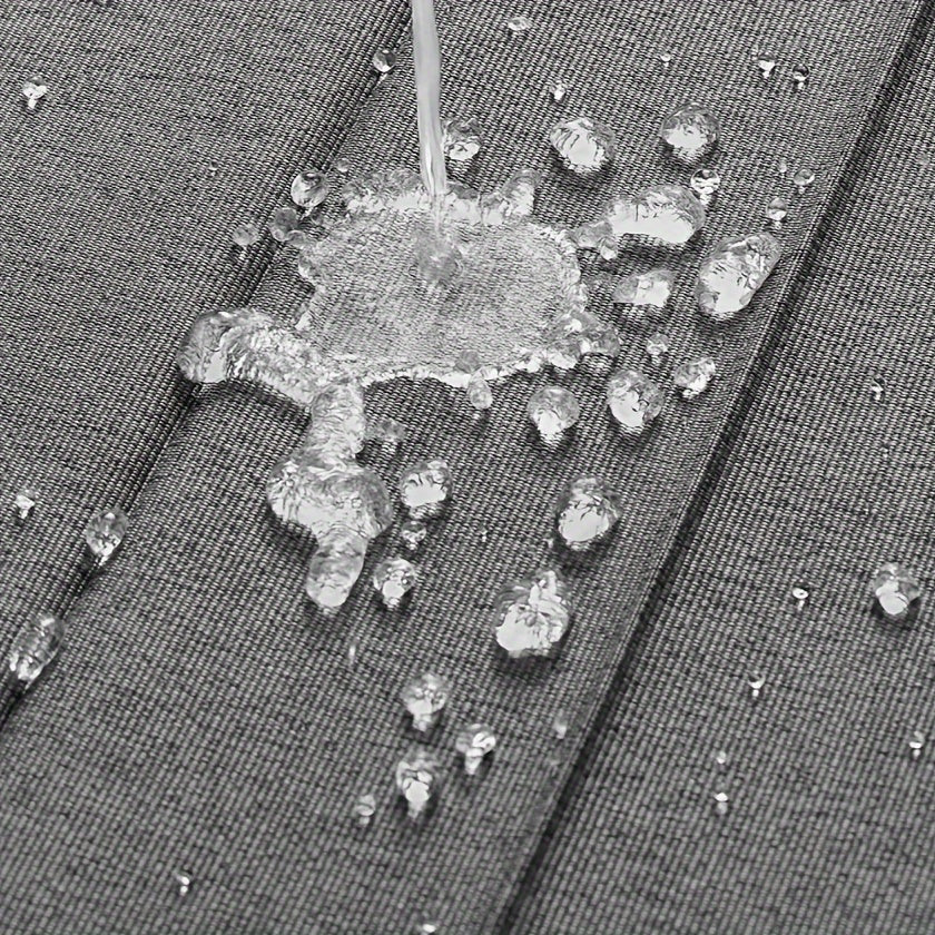 Suv o'tkazmaydigan bukadigan dush pardasi, mato mato mato, ho'l va quruq ajratish, C-tipi ganchlar