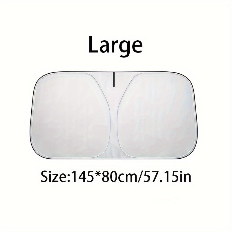Car Windshield Sun Shade Cover Foldable UV Protection Interior Cooling