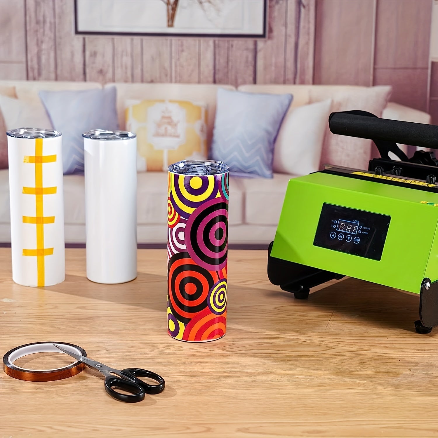 8-10pc Stainless Steel Cups with Sealed Water Push Cap and Plastic Straw Vacuum Insulated Gift