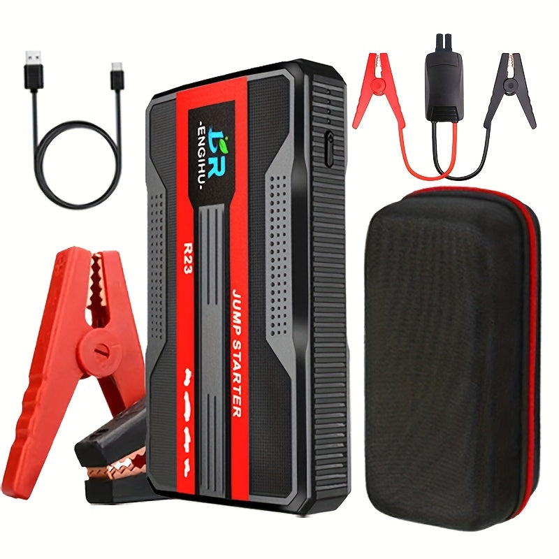 Portable Car Jump Starter Power Bank Emergency Charger for Gasoline Diesel Vehicles