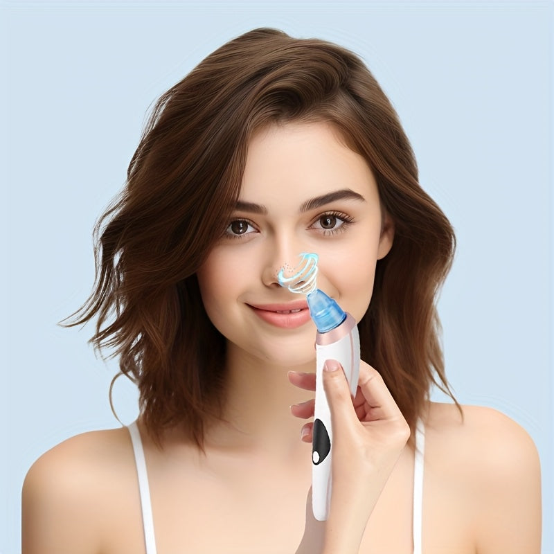 GENAI USB qayta zaryadlanadigan qora nuqta olib tashlovchi, elektr po'lat tozalovchi va uyda foydalanish uchun yuzni so'rish qurilmasi. 300mAh litiy polimer batareyasi bilan ta'minlangan, ≤36V ishlash voltaji.