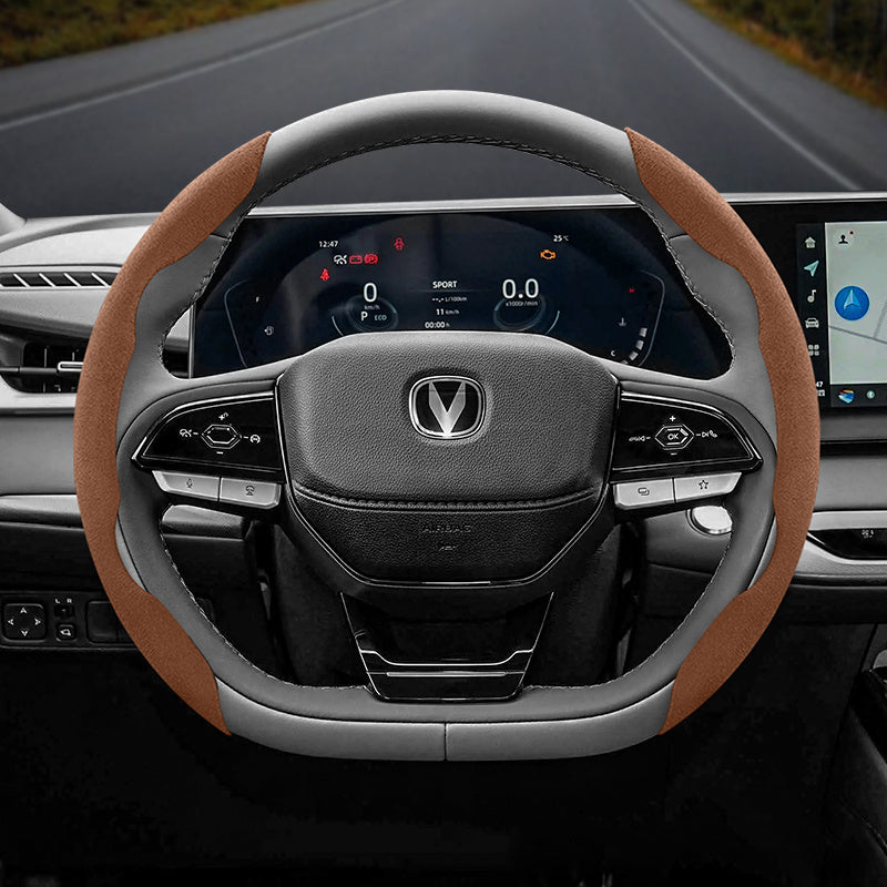 Universal Winter Anti-Slip Ultra-Thin Steering Wheel Cover 2pk 3pk Set