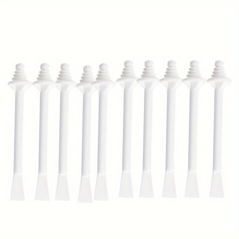 10-Pack Disposable Nose Hair Remover Sticks Alcohol-Free Wax Debris Removal