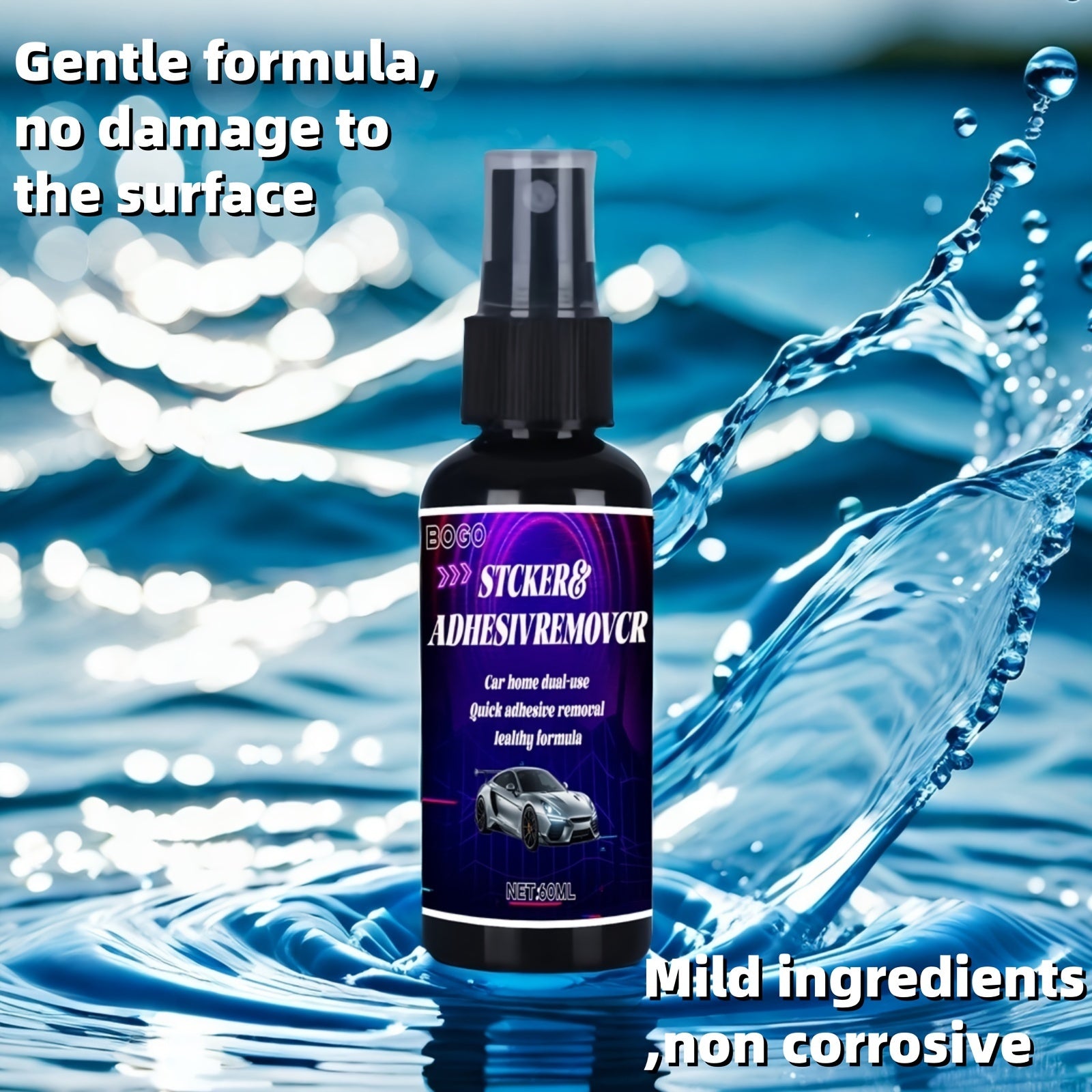 Universal Adhesive Remover Set for Stickers and Double-Sided Tape