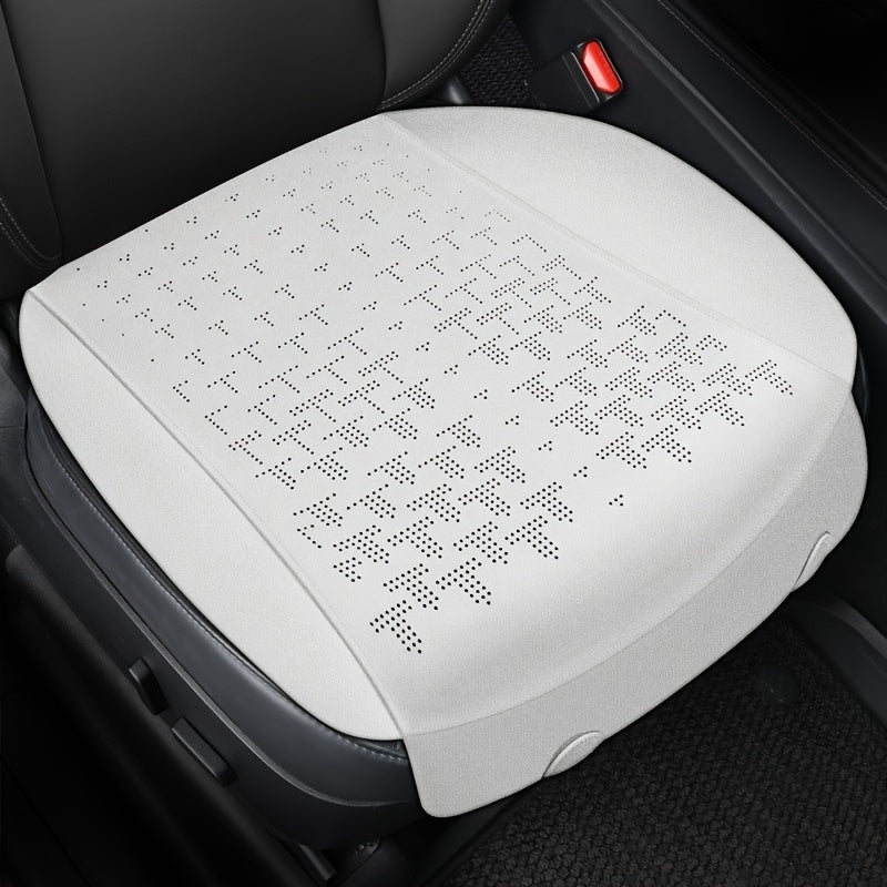 Cojín para asiento de coche para Tesla Model 3, funda de peluche, para todas las estaciones, asiento de silla de montar individual