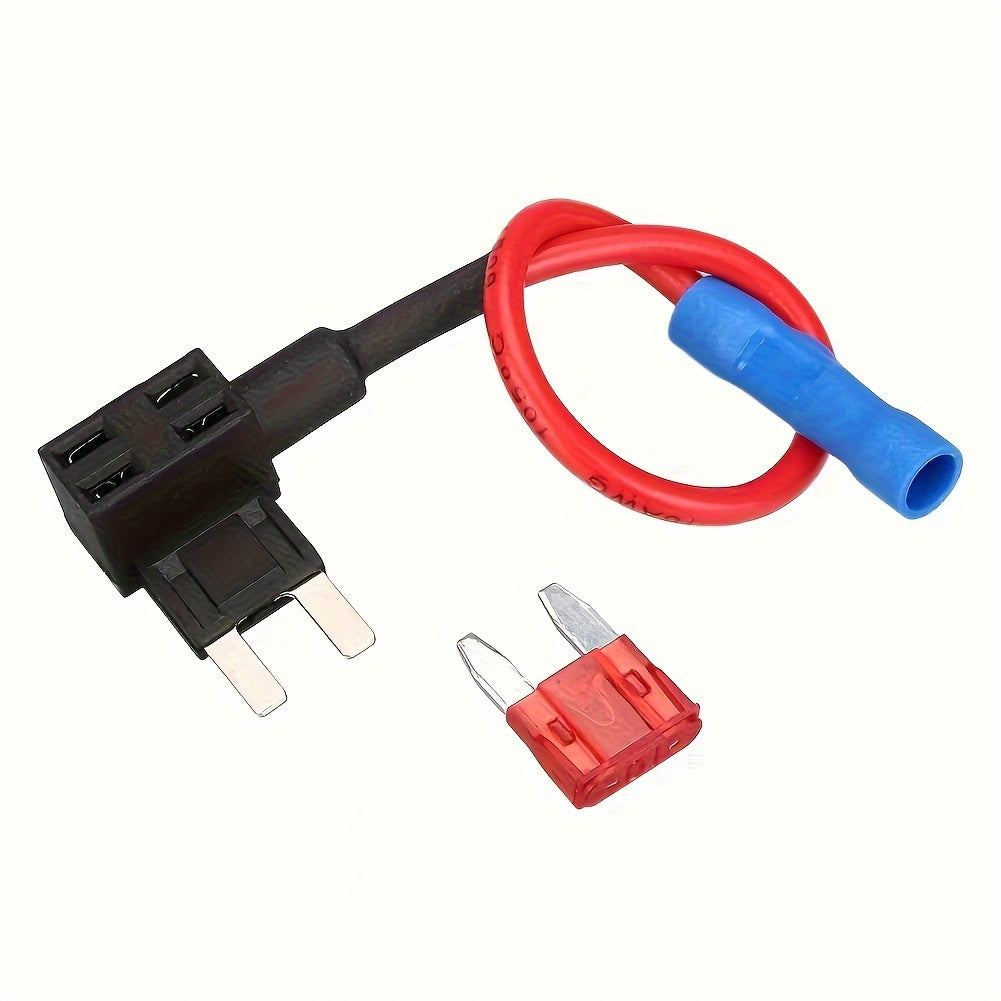 Mini Blade Fuse Tap Adapter 10A Car Micro Compact Fuse Holder