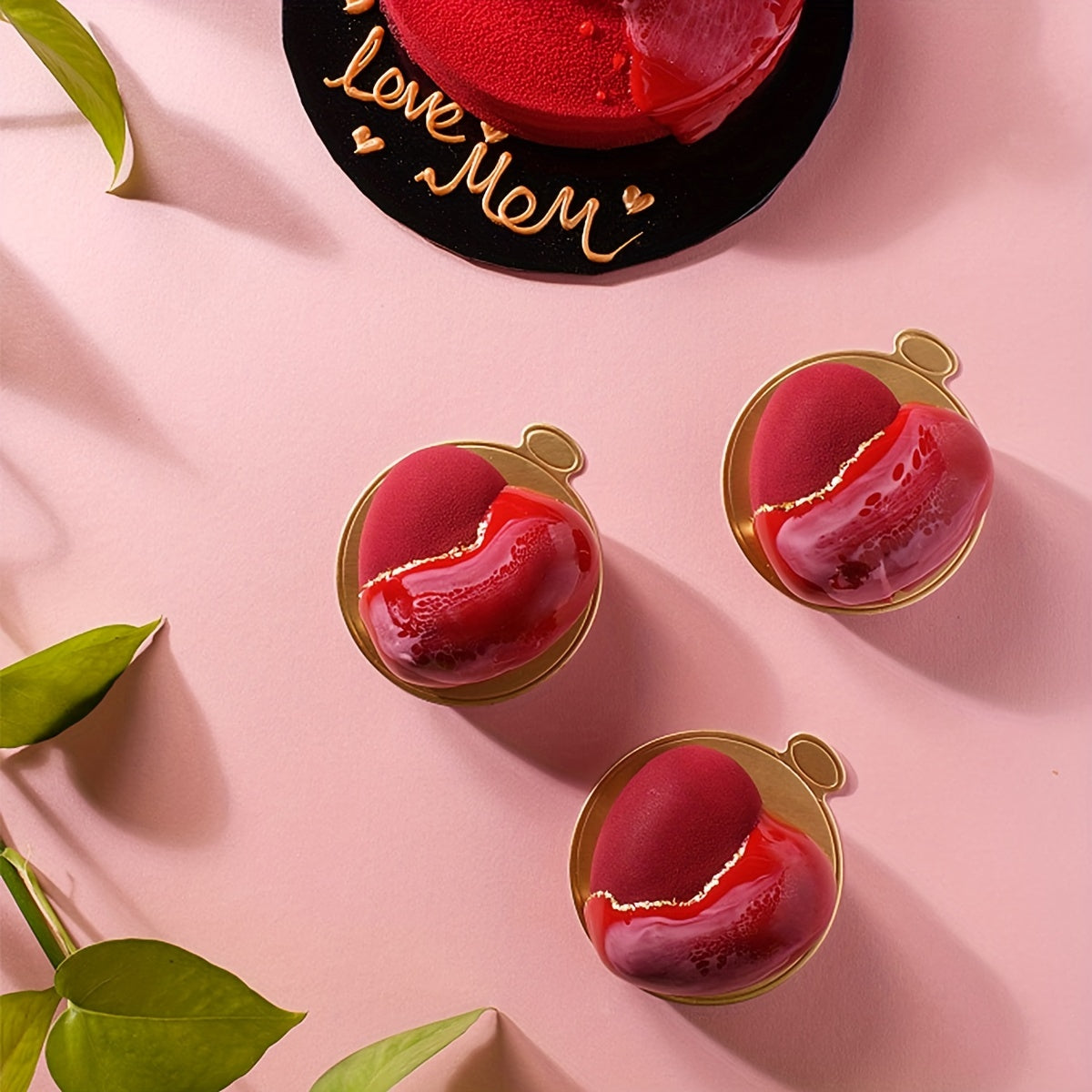 Round Cake Boards 50/100pcs Golden Cardboard Mini Cake Bases for Desserts and Party Displays