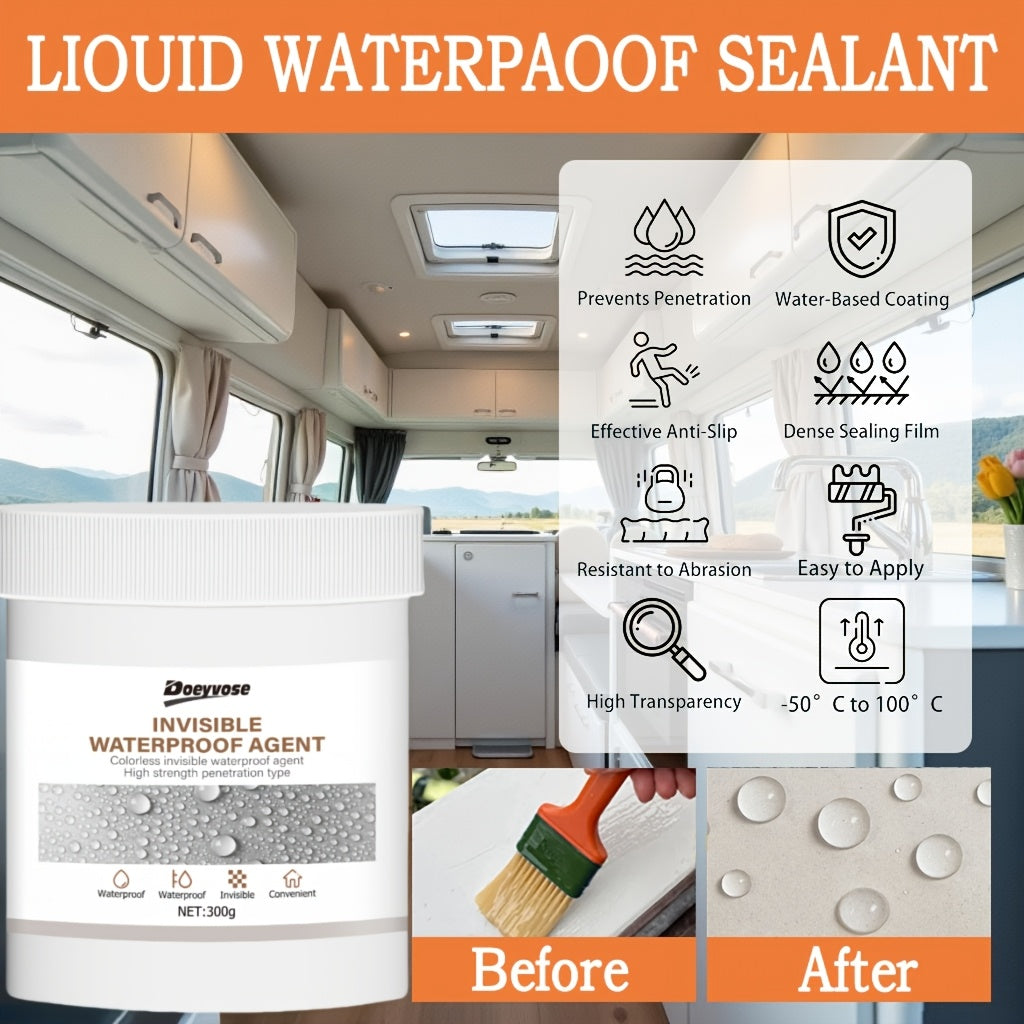 RV Roof Sealant 250ml for Kitchen Bathroom Car Wall Waterproof Coating
