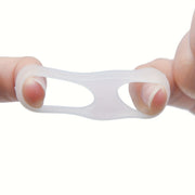 Unisex Silicone Toe Separator Big Toe Splitter Soft Fit Comfortable Shoes