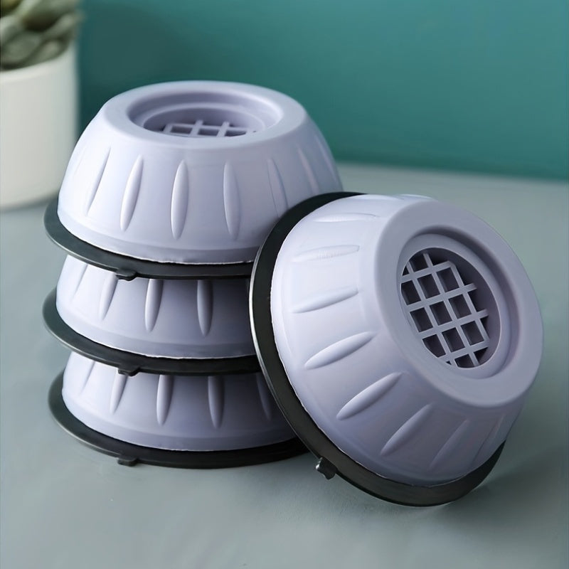 4-Pack Anti-Vibration Washing Machine Feet Pads Non-Slip Plastic Floor Protector
