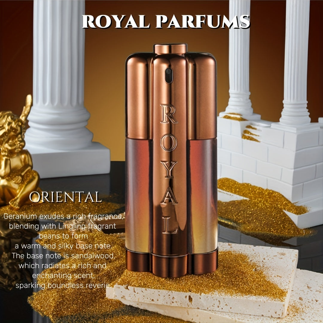 Men's Parfum 100ML Oriental Scent with Geranium Lingling Sandalwood Gift Box