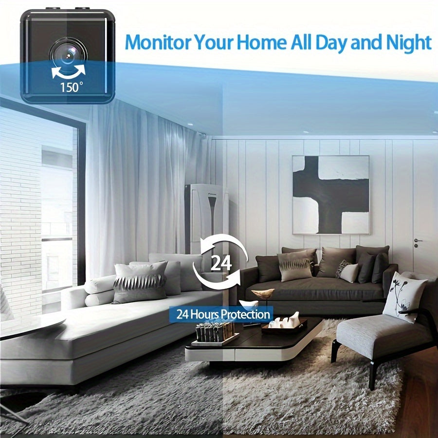 Wireless Full HD 1080P Indoor Outdoor Security Camera with Rechargeable Battery