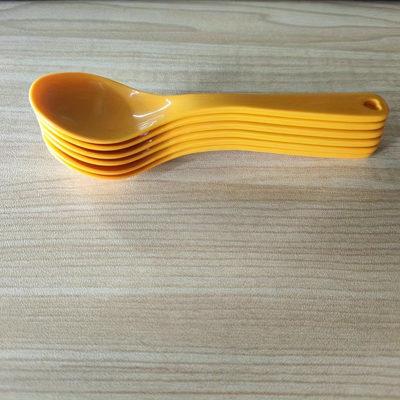 Multi-Purpose Plastic Spoon for Dining Coffee Sweets and Mixing Cocktails