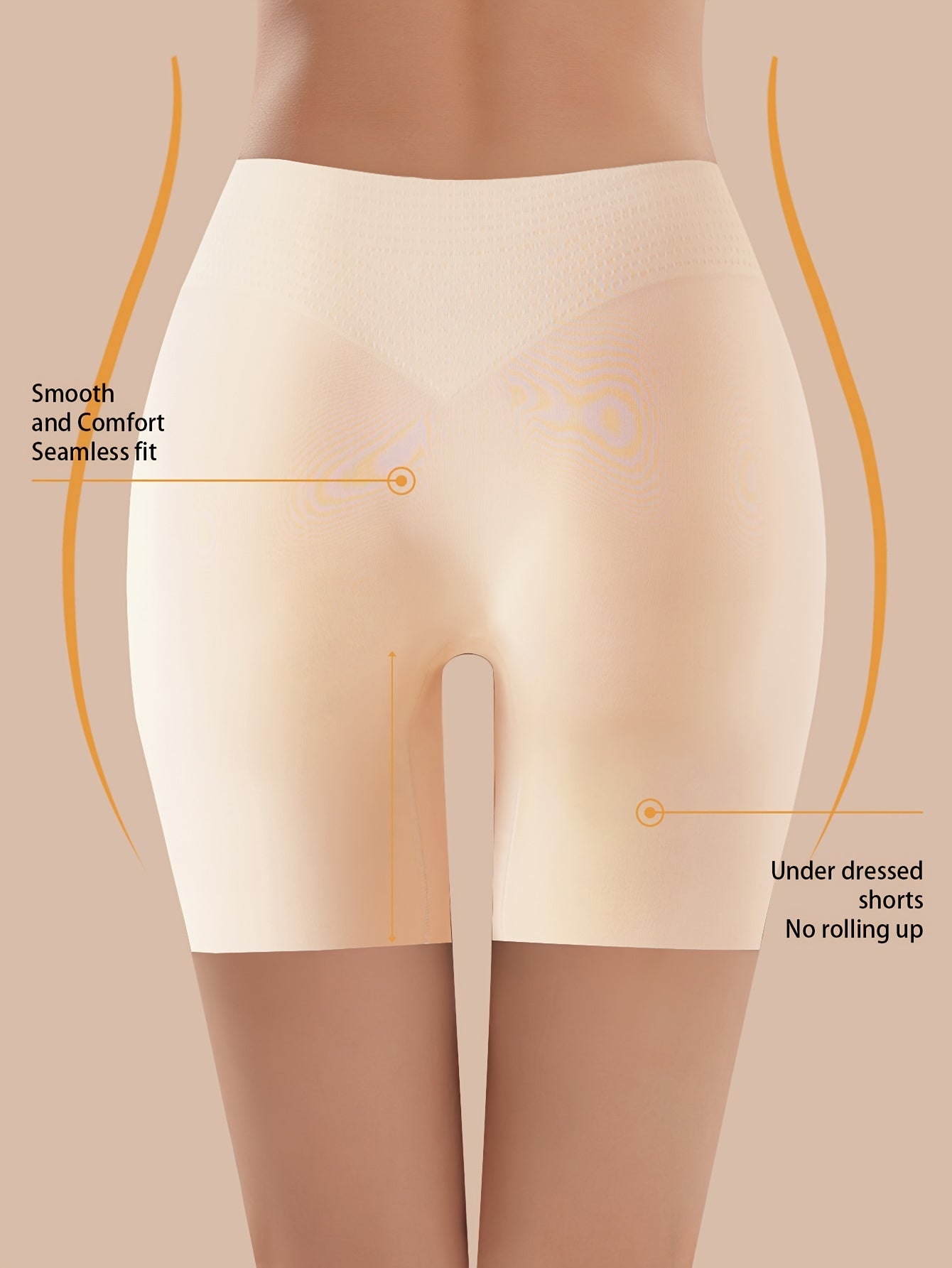 Women's High-Waist Tummy-Tightening Hip-Lifting Sports Boxer Shorts Underwear