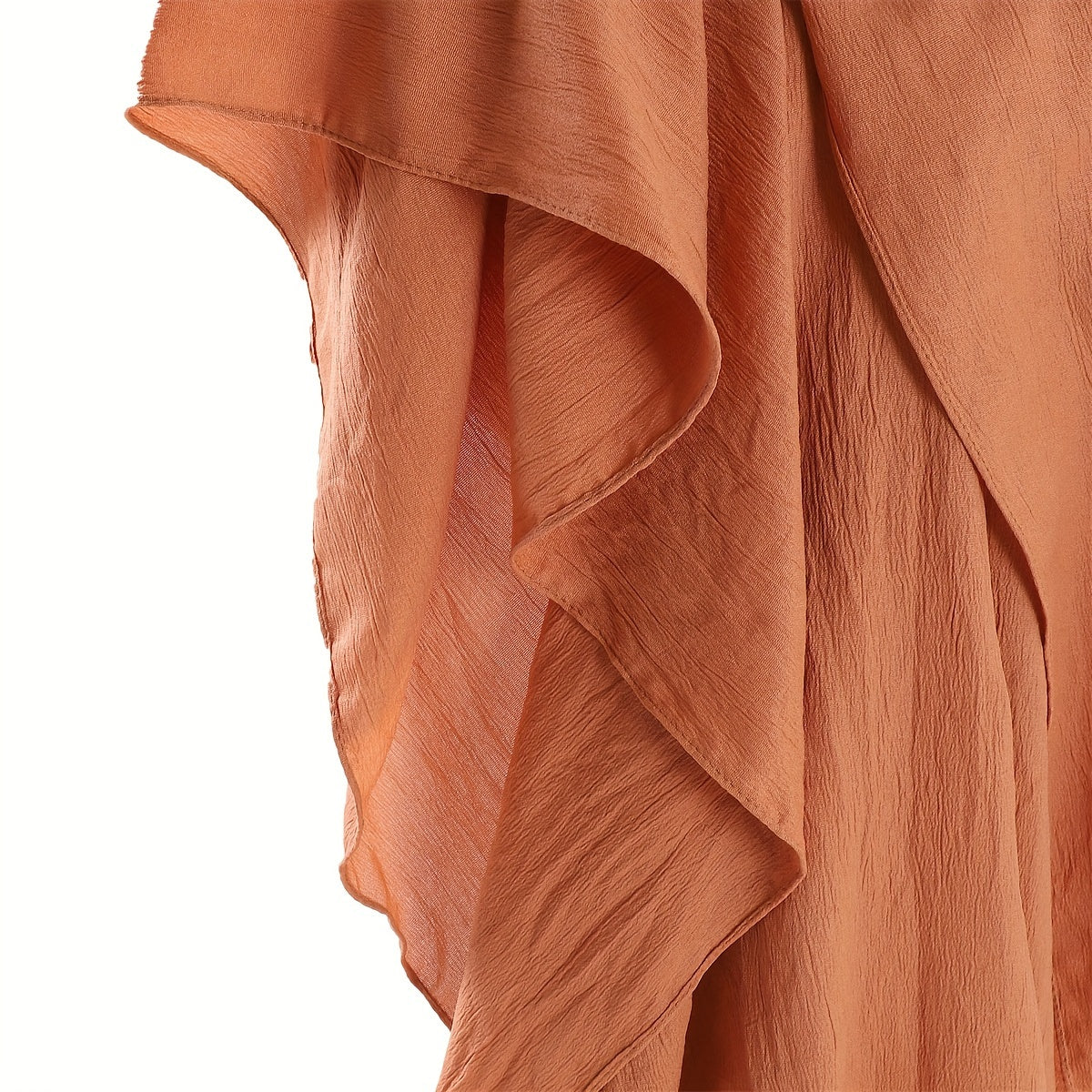 Women's Long Scarf Hijab Breathable Stretchable Solid Color Sun Protection