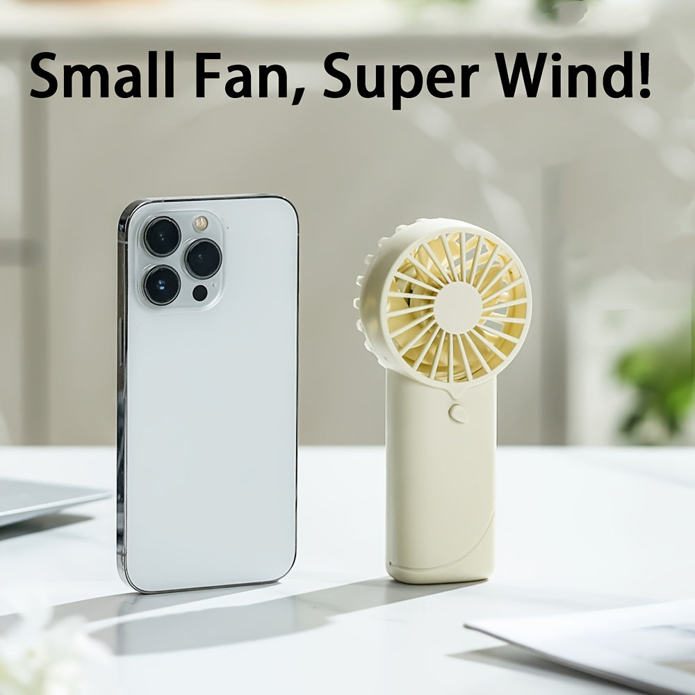Mini Handheld Fan Battery Operated Portable Personal Cooling for Office Travel Camping