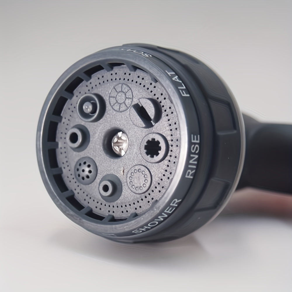 Высоконапорный садовый распылитель с регулируемым соплом, легкий пластиковый оранжевый черный рукоятка