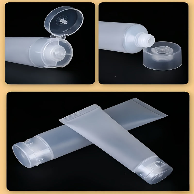 Travel Bottles Set 20ml to 100ml Plastic Containers for Shampoo and Body Wash