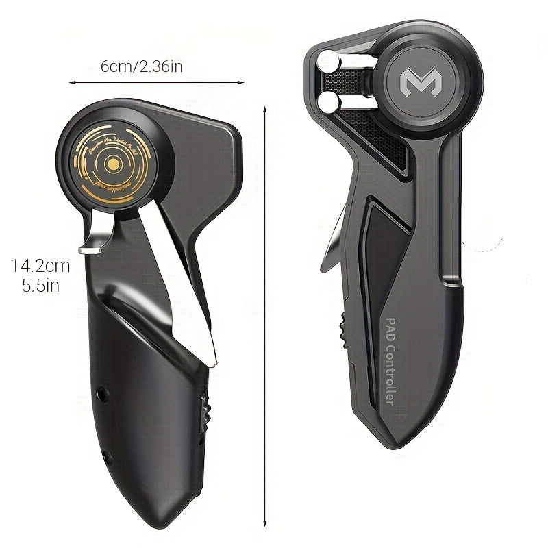 Game Controller for iPad Tablets with High Sensitivity Triggers and Aim Buttons