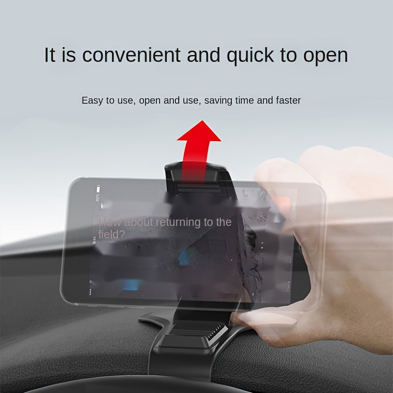 Soporte de teléfono para tablero de coche universal multifuncional para navegación