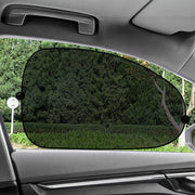 2pcs Car Sunshades Nylon Mesh Rear Windshield UV Heat Insulation