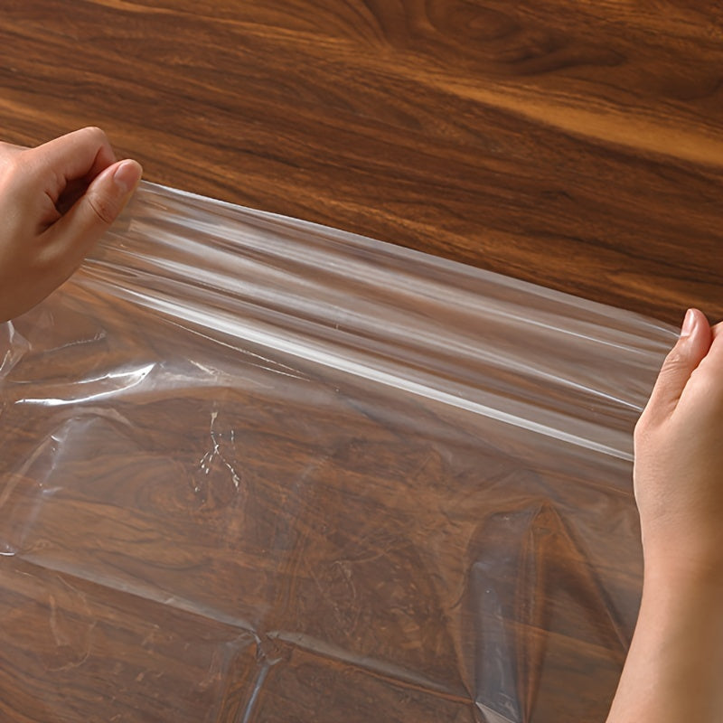 Juego de 10 bolsas de funda protectora de ropa transparente para almacenamiento y organización en armario