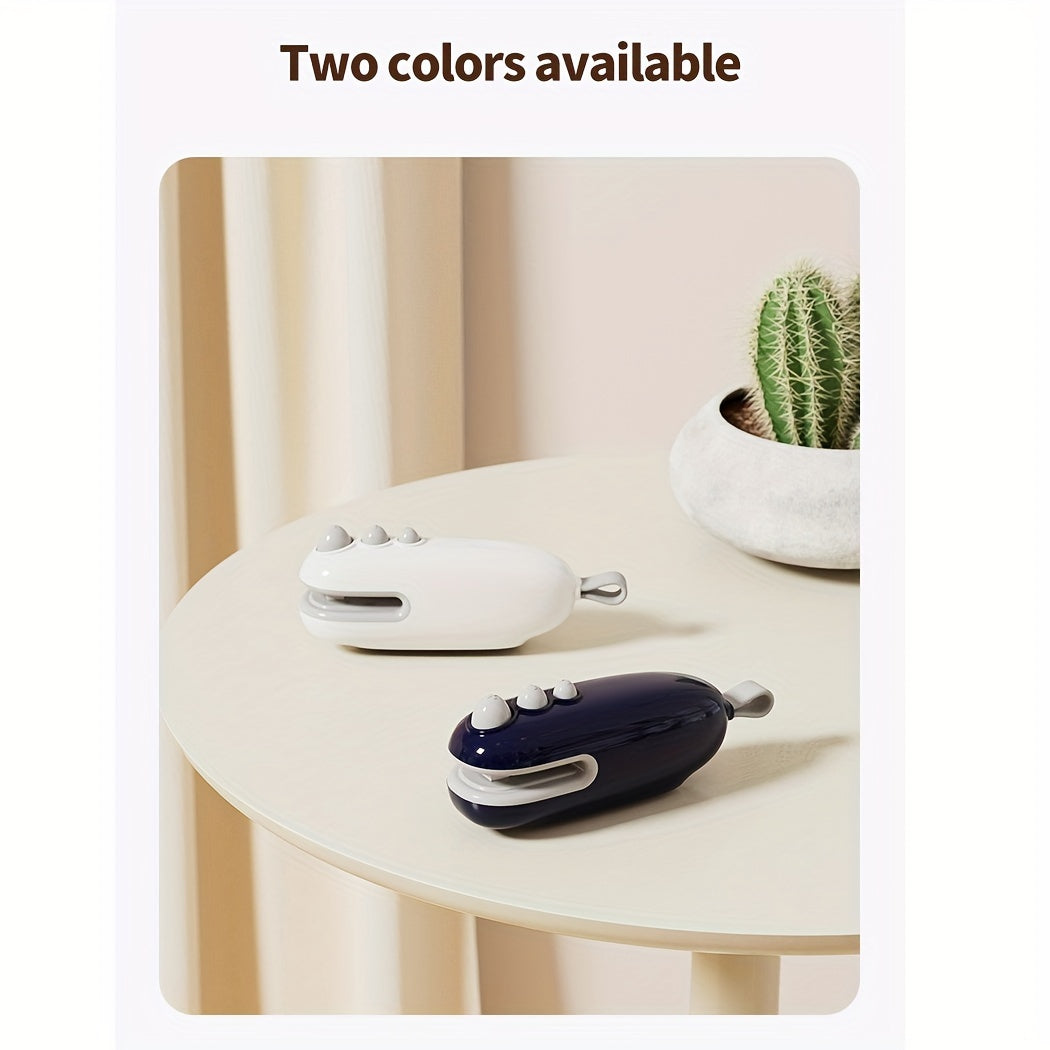 2024 Mini Snack Bag Sealer USB Qayta tiklanadigan 2-in-1 portativ issiqlik vakuumi