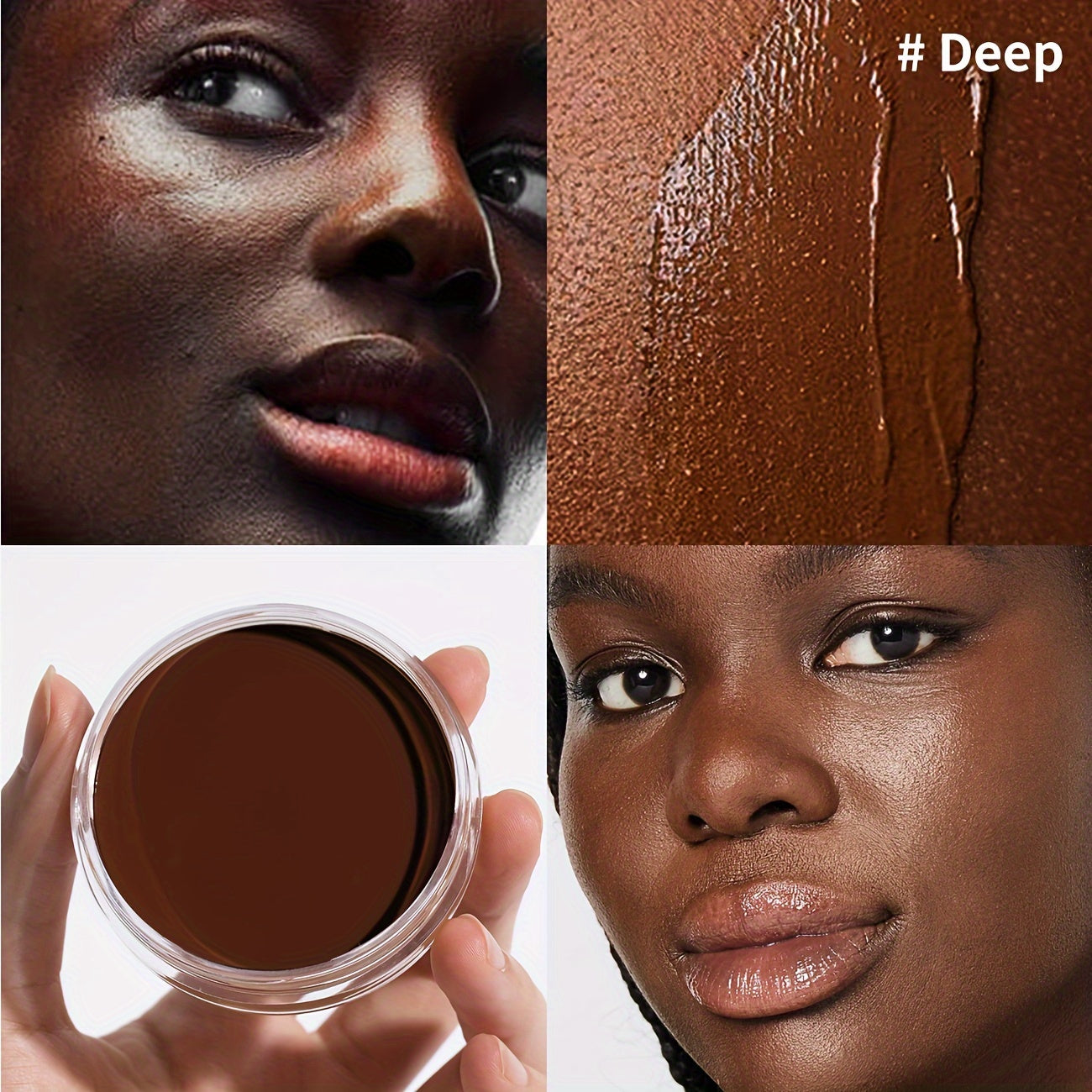 Ayollar uchun to'liq qamrovli krema asosiy, uzoq davom etadigan namlantiruvchi nuqta yashiruvchi 0.7oz