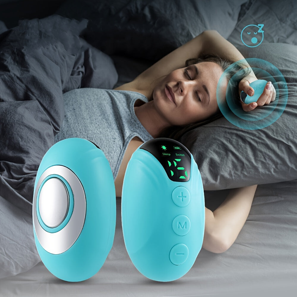 Portable Sleep Aid Device with USB Rechargeable Battery for Relaxation and Stress Relief