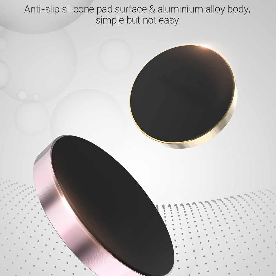 Magnetic Car Phone Holder With Sticky Dashboard Mount for Smartphones