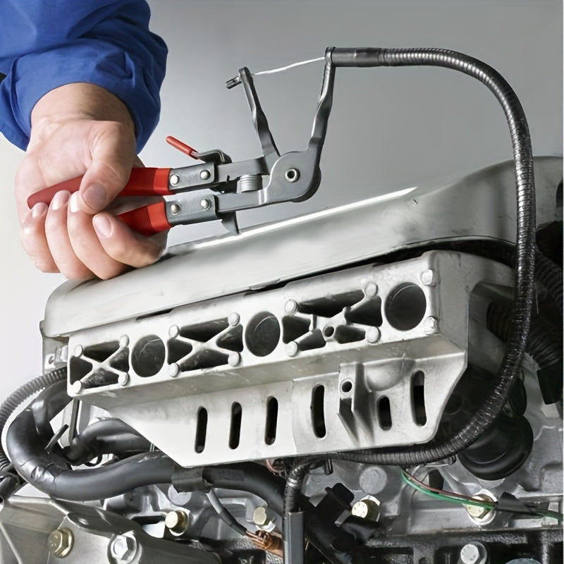 Flexible Hose Clamp Pliers 60.96cm Iron Spring Tool for Car Radiators