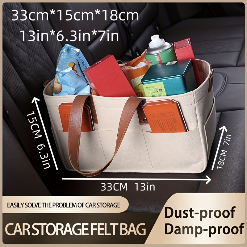 Folding Storage Bag Car Trunk Hanging Basket Portable Organizer Multifunctional