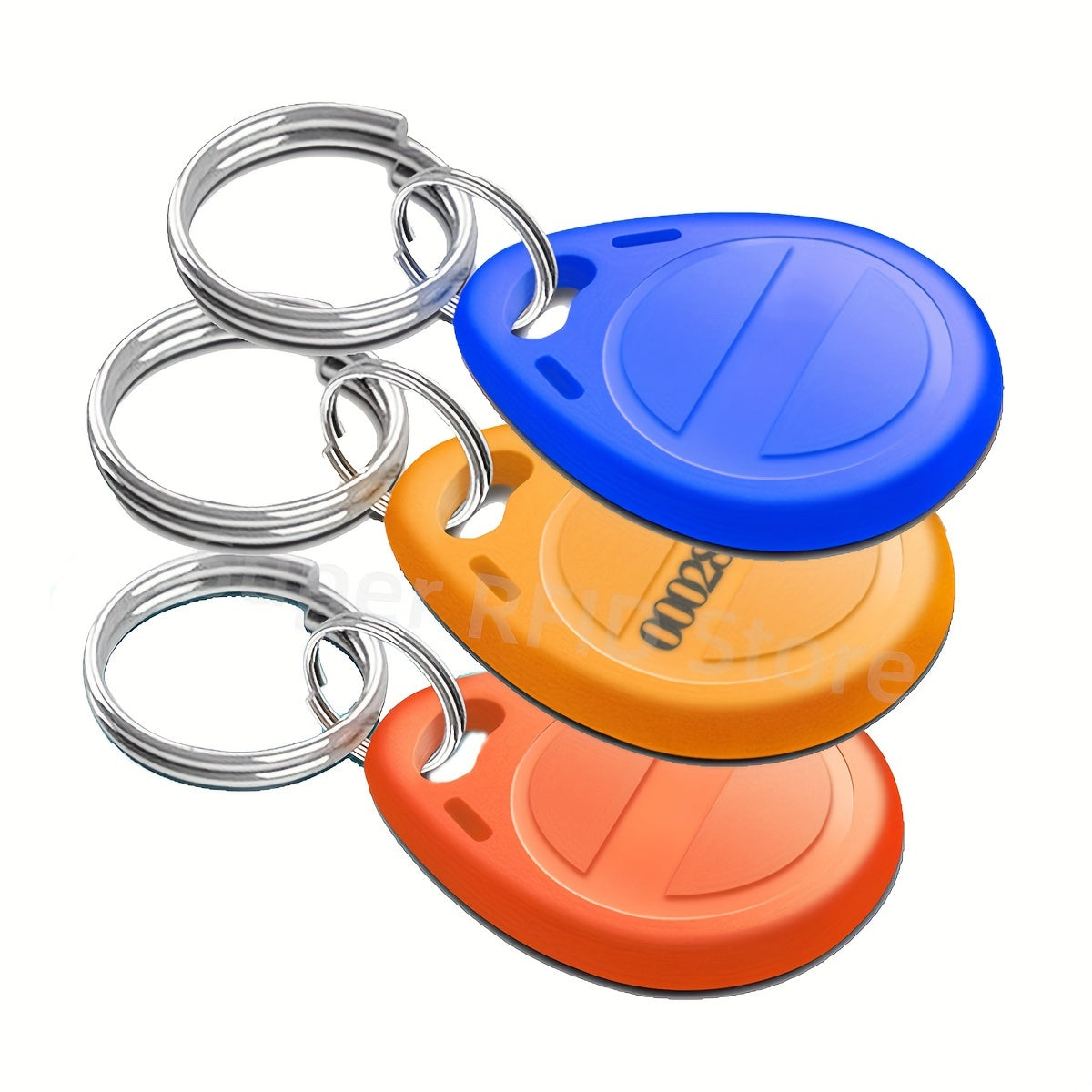 5 RFID Keyfobs 125KHz Read-Only Access Control for Office Security